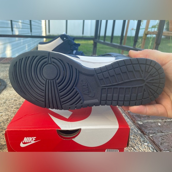 Women’s Nike Dunk High Championship Navy - Picture 8 of 12